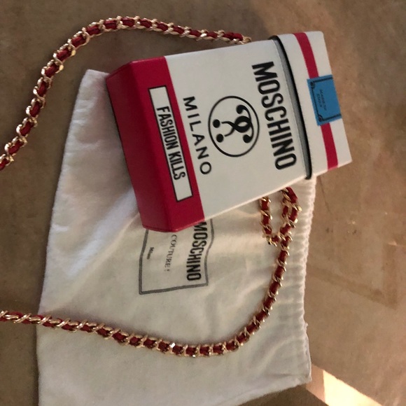 Moschino Handbags - MOSCHINO cigarette Box